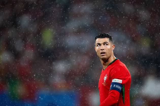 240618 Cristiano Ronaldo of Portugal during the UEFA EURO, EM, Europameisterschaft,Fussball 2024 Football Championship match between Portugal and Czech Republic on June 18, 2024 in Leipzig. Photo: Mathias Bergeld BILDBYRAN kod MB MB0938 fotboll football soccer fotball fotbolls-em europamästerskap em uefa euro uefa european football championship euro 2024 portugal tjeckien czech republic bbeng Copyright: MATHIASxBERGELD BB240618MB062