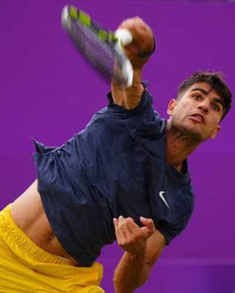 Carlos Alcaraz Cinch Championships, Day 2, Tennis, Queen s Club, London, UK - 18 June 2024  Copyright: xJavierxGarcia Shutterstockx 14543312cy