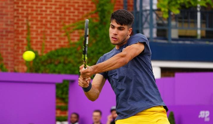 Carlos Alcaraz Cinch Championships, Day 2, Tennis, Queen s Club, London, UK - 18 June 2024  Copyright: xJavierxGarcia Shutterstockx 14543312ct