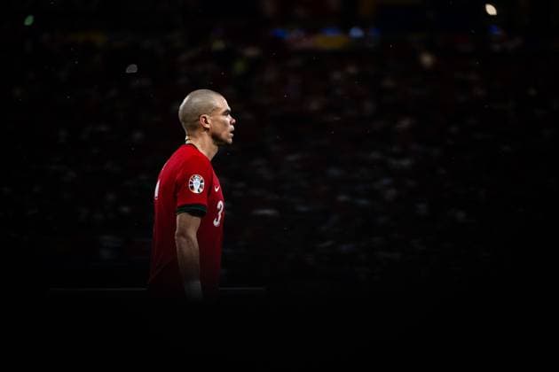 Sport Bilder des Tages 240618 Pepe of Portugal during the UEFA EURO, EM, Europameisterschaft,Fussball 2024 Football Championship match between Portugal and Czech Republic on June 18, 2024 in Leipzig. Photo: Mathias Bergeld BILDBYRAN kod MB MB0938 fotboll football soccer fotball fotbolls-em europamästerskap em uefa euro uefa european football championship euro 2024 portugal tjeckien czech republic bbeng Copyright: MATHIASxBERGELD BB240618MB211