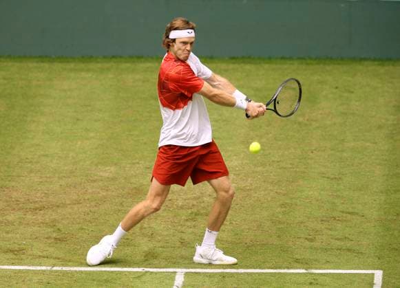 photo : Andrey RUBLEV (RUS) Tennis-Turnier Terra Wortmann Cup im Gerry Weber Sportpark (OWL-Arena) in Halle Westfalen Di. 18.06.2024