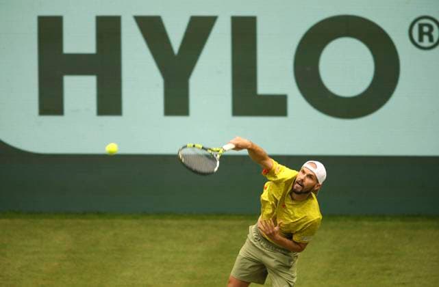 photo : Oscar Otte (GER) verliert in 3 Sätzen gegen Zverev Tennis-Turnier Terra Wortmann Cup im Gerry Weber Sportpark (OWL-Arena) in Halle Westfalen Di. 18.06.2024