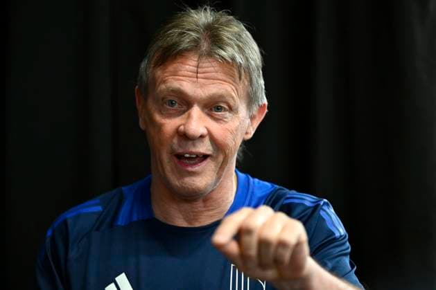 Belgium Media Activities - UEFA EURO, EM, Europameisterschaft,Fussball 2024 19 06 2024 FREIBERG AM NECKA, GERMANY - JUNE 19 : Vercauteren Franky technical director of Belgium talking to the press during a press conference, PK, Pressekonferenz of the Belgian Red Devils at the UEFA EURO 2024 European Football Championship tournament on June 19, 2024 in Freiberg am Necka, Germany, 19 06 2024 Freiberg am Necka Germany  Copyright: xVincentxKalutx