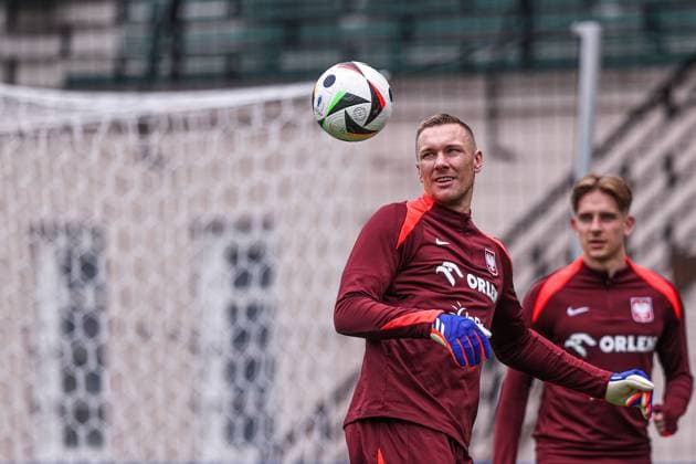19.06.2024 HANNOVER, NIEMCY PILKA NOZNA (FOOTBALL) UEFA EURO, EM, Europameisterschaft,Fussball 2024 - CENTRUM TRENINGOWE REPREZENTACJI POLSKI - HANNOVER 96 ACADEMIE KONFERENCJA PRASOWA I TRENING REPREZENTACJI POLSKI NZLUKASZ SKORUPSKI FOTO LUKASZ GROCHALA CYFRASPORT NEWSPIX.PL --- Newspix.pl  20240619cslg0123