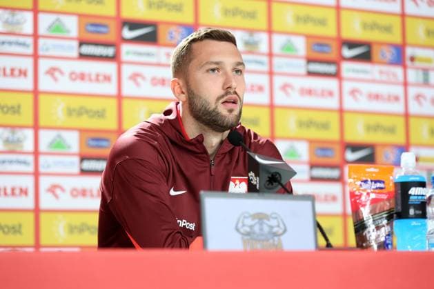 HANOWER 19.06.2024 KONFERENCJA PRASOWA REPREZENTACJI POLSKI NA EURO 2024 --- POLISH FOOTBALL national team, Nationalteam press conference, PK, Pressekonferenz ON EURO 2024 IN HANOVER SEBASTIAN WALUKIEWICZ FOT. PIOTR KUCZA FOTOPYK NEWSPIX.PL --- Newspix.pl  240619PYK010