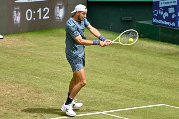 Jan-Lennard Struff GER 19.06.2024 Tennis Terra Wortmann Open, ATP, Tennis Herren World Tour 500, , OWL ARENA, Halle (Westfalen), NRW Germany