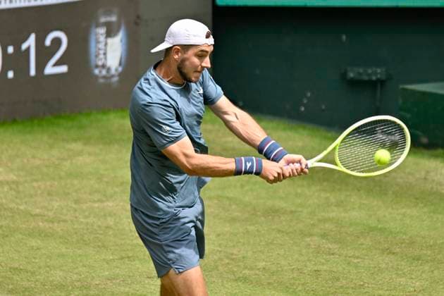 Jan-Lennard Struff GER 19.06.2024 Tennis Terra Wortmann Open, ATP, Tennis Herren World Tour 500, , OWL ARENA, Halle (Westfalen), NRW Germany