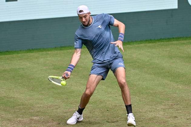 Jan-Lennard Struff GER 19.06.2024 Tennis Terra Wortmann Open, ATP, Tennis Herren World Tour 500, , OWL ARENA, Halle (Westfalen), NRW Germany