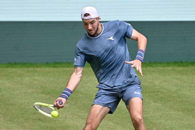 Jan-Lennard Struff GER 19.06.2024 Tennis Terra Wortmann Open, ATP, Tennis Herren World Tour 500, , OWL ARENA, Halle (Westfalen), NRW Germany