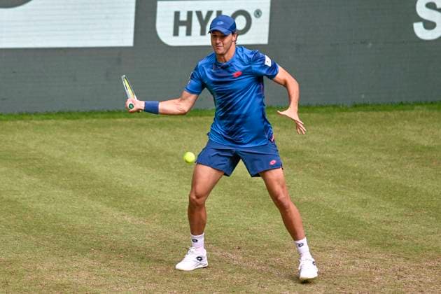 Luciano Darderi (ITA) 19.06.2024 Tennis Terra Wortmann Open, ATP, Tennis Herren World Tour 500, , OWL ARENA, Halle (Westfalen), NRW Germany
