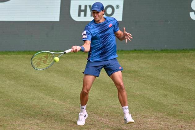 Luciano Darderi (ITA) 19.06.2024 Tennis Terra Wortmann Open, ATP, Tennis Herren World Tour 500, , OWL ARENA, Halle (Westfalen), NRW Germany