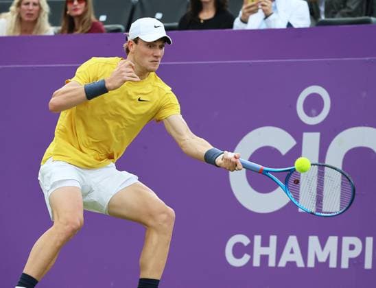 TENNIS - ATP, Tennis Herren Queen s Club Championships 2024 LONDON,ENGLAND,20.JUN.24 - TENNIS - ATP World Tour, Queen s Club Championships. Image shows Jack Draper (GBR).  GEPAxpictures xAlanxGrieves
