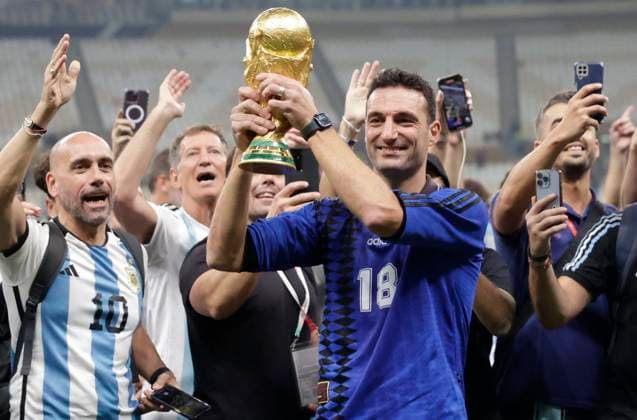 Lionel Scaloni Argentina vs Francia 18 12 2022 ARGENTINA CAMPEON DEL MUNDO ESPECIAL DESDE QATAR *** Lionel Scaloni Argentina vs France 18 12 2022 ARGENTINA WORLD CHAMPIONSHIP SPECIAL FROM QATAR Copyright: xxdanielxferrarix