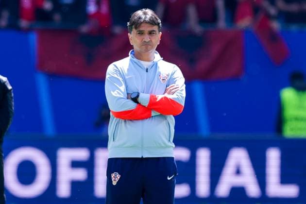 Croatia v Albania: Group B - UEFA EURO, EM, Europameisterschaft,Fussball 2024 HAMBURG, GERMANY - JUNE 19: Croatia Head Coach Zlatko Dalic during the UEFA EURO 2024 group stage match between Croatia and Albania at Volksparkstadion on June 19, 2024 in Hamburg, Germany. LukaxStanzl PIXSELL