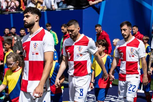 UEFA EURO, EM, Europameisterschaft,Fussball 2024: Albanien - Kroatien; 19.06.2024 Mateo Kovacic (Kroatien, 8) UEFA EURO 2024: Albanien - Kroatien; Volksparkstadion, Hamburg; 19.06.2024 Copyright: xBEAUTIFULxSPORTS Buriakovx