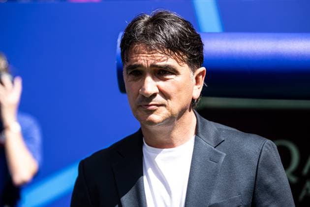 UEFA EURO, EM, Europameisterschaft,Fussball 2024: Albanien - Kroatien; 19.06.2024 Zlatko Dalic (Cheftrainer, Kroatien) UEFA EURO 2024: Albanien - Kroatien; Volksparkstadion, Hamburg; 19.06.2024 Copyright: xBEAUTIFULxSPORTS Buriakovx