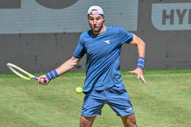 Jan-Lennard Struff GER 19.06.2024 Tennis Terra Wortmann Open, ATP, Tennis Herren World Tour 500, , OWL ARENA, Halle (Westfalen), NRW Germany