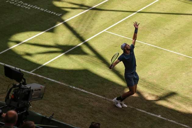 photo : Jan - Lennard STRUFF (GER) Tennis-Turnier Terra Wortmann Cup im Gerry Weber Sportpark (OWL-Arena) in Halle Westfalen Mi. 19.06.2024
