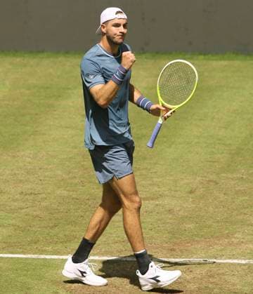 photo : Jan - Lennard STRUFF (GER) Tennis-Turnier Terra Wortmann Cup im Gerry Weber Sportpark (OWL-Arena) in Halle Westfalen Mi. 19.06.2024