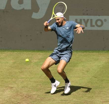 photo : Jan - Lennard STRUFF (GER) Tennis-Turnier Terra Wortmann Cup im Gerry Weber Sportpark (OWL-Arena) in Halle Westfalen Mi. 19.06.2024