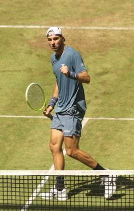 photo : Jan - Lennard STRUFF (GER) Tennis-Turnier Terra Wortmann Cup im Gerry Weber Sportpark (OWL-Arena) in Halle Westfalen Mi. 19.06.2024