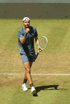 photo : Jan - Lennard STRUFF (GER) Tennis-Turnier Terra Wortmann Cup im Gerry Weber Sportpark (OWL-Arena) in Halle Westfalen Mi. 19.06.2024