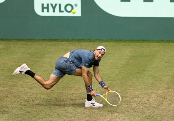 photo : Jan - Lennard STRUFF (GER) Tennis-Turnier Terra Wortmann Cup im Gerry Weber Sportpark (OWL-Arena) in Halle Westfalen Mi. 19.06.2024