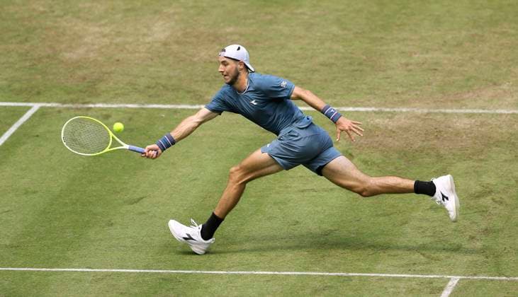 photo : Jan - Lennard STRUFF (GER) Tennis-Turnier Terra Wortmann Cup im Gerry Weber Sportpark (OWL-Arena) in Halle Westfalen Mi. 19.06.2024