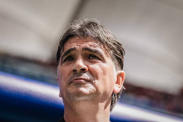 Fußball Herren UEFA-Fußball-Europameisterschaft 2024 Gruppe B Kroatien vs. Albanien 19.06.2024 Trainer Zlatko Dalic (Kroatien) vor dem Spiel Hamburg Volksparkstadion Hamburg Deutschland