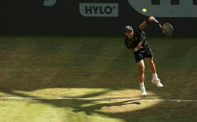 photo : Dominik KOEPFER (GER) Tennis-Turnier Terra Wortmann Cup im Gerry Weber Sportpark (OWL-Arena) in Halle Westfalen Mi. 19.06.2024