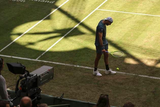 photo : Jan - Lennard STRUFF (GER) Tennis-Turnier Terra Wortmann Cup im Gerry Weber Sportpark (OWL-Arena) in Halle Westfalen Mi. 19.06.2024