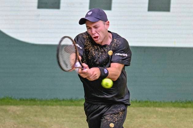 Dominik Koepfer GER 19.06.2024 Tennis Terra Wortmann Open, ATP, Tennis Herren World Tour 500, , OWL ARENA, Halle (Westfalen), NRW Germany
