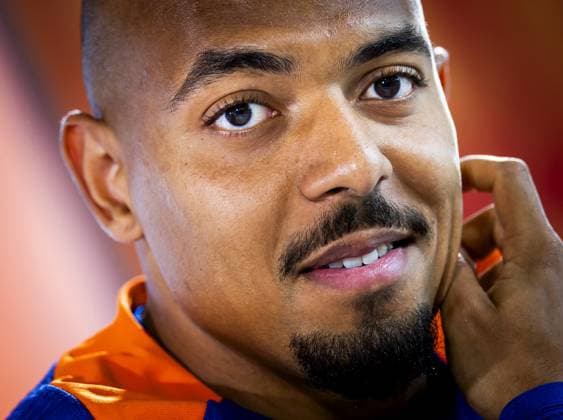 WOLFSBURG - Donyell Malen during a media moment of the Dutch national team, Nationalteam in the Volkswagen Arena on June 19, 2024 in Wolfsburg, Germany. The Dutch national team is preparing for the group match at the European Football Championship in Germany against France. ANP KOEN VAN WEEL UEFA EURO, EM, Europameisterschaft,Fussball 2024 Germany 2024 xVIxANPxSportx xxANPxIVx 501500862 originalFilename: 501500862.jpg