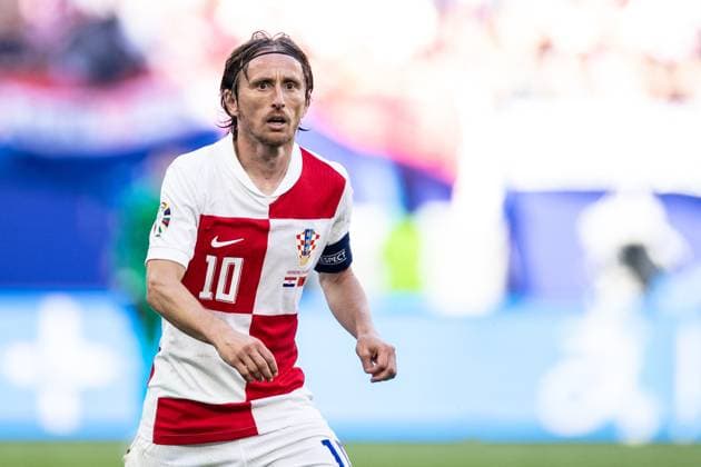 UEFA EURO, EM, Europameisterschaft,Fussball 2024: Albanien - Kroatien; 19.06.2024 Luca Modric (Kroatien, 10) UEFA EURO 2024: Albanien - Kroatien; Volksparkstadion, Hamburg; 19.06.2024 Copyright: xBEAUTIFULxSPORTS Buriakovx