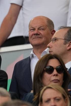 GER, EM UEFA 2024, Group A, Germany vs Hungary 19.06.2024, Stuttgart Arena, Stuttgart, GER, EM UEFA 2024, Group A, Germany vs Hungary, im Bild Olaf Scholz, Bundeskanzler der Bundesrepublik Deutschland