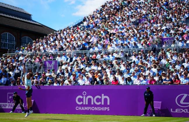 Sebastian Korda Cinch Championships, Day 3, Tennis, Queen s Club, London, UK - 19 June 2024  Copyright: xJavierxGarcia Shutterstockx 14543332bc