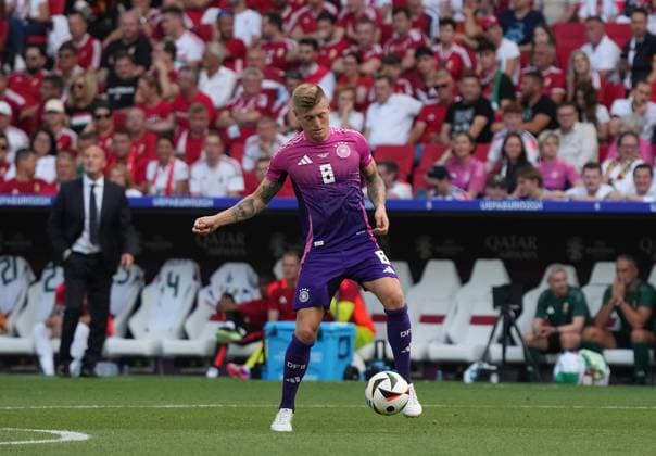 GER, EM UEFA 2024, Group A, Germany vs Hungary 19.06.2024, Stuttgart Arena, Stuttgart, GER, EM UEFA 2024, Group A, Germany vs Hungary, im Bild Toni Kroos (Germany)