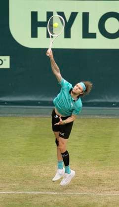 photo : Alexander BUBLIK (KAZ) Tennis-Turnier Terra Wortmann Cup im Gerry Weber Sportpark (OWL-Arena) in Halle Westfalen Mi. 19.06.2024