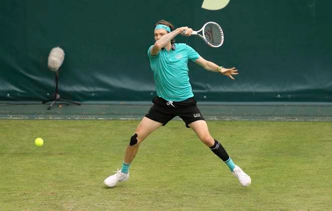 photo : Alexander BUBLIK (KAZ) Tennis-Turnier Terra Wortmann Cup im Gerry Weber Sportpark (OWL-Arena) in Halle Westfalen Mi. 19.06.2024