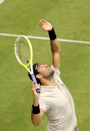 photo : Matteo BERRETTINI (ITA) Tennis-Turnier Terra Wortmann Cup im Gerry Weber Sportpark (OWL-Arena) in Halle Westfalen Mi. 19.06.2024