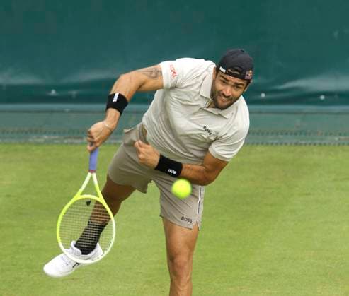 photo : Matteo BERRETTINI (ITA) Tennis-Turnier Terra Wortmann Cup im Gerry Weber Sportpark (OWL-Arena) in Halle Westfalen Mi. 19.06.2024