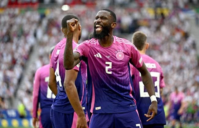 Fussball Euro 2024 Gruppe A 19.06.2024 Deutschland - Ungarn Deutschland Jubel nach dem Tor zum 2-0, Antonio Ruediger