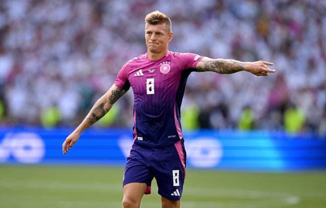 Fussball Euro 2024 Gruppe A 19.06.2024 Deutschland - Ungarn Toni Kroos (Deutschland)
