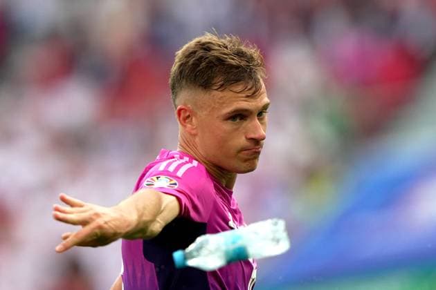 Germany s Joshua Kimmich during the Euro 2024 soccer match between Germany and Hungary at the Stuttgart Arena , Stuttgart , Germany - Wednesday 19 June 2024. - Soccer .  Copyright: xSpada LaPressex
