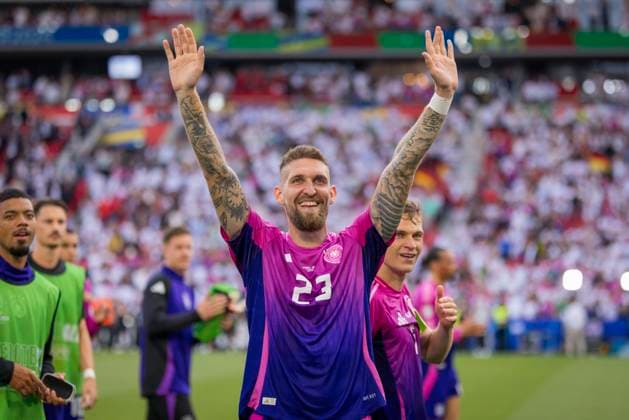 Stuttgart, Germany. 19th Jun 2024. Final jubilation: Robert Andrich (DFB) Germany - Hungary Deutschland - Ungarn 19.06.2024