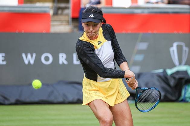 Xinyu Wang (CHN), ecotrans Ladies Open 2024, Berlin, LTTC Rot-Weiß , 19.06.2024, Copyright: xClaudioxGärtnerx