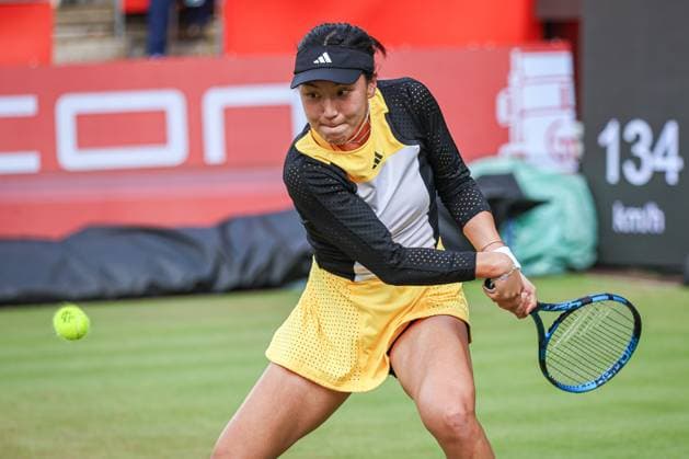 Xinyu Wang (CHN), ecotrans Ladies Open 2024, Berlin, LTTC Rot-Weiß , 19.06.2024, Copyright: xClaudioxGärtnerx