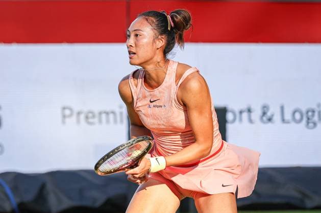 Qinwen ZHENG CHN, ecotrans Ladies Open 2024, Berlin, LTTC Rot-Weiß , 19.06.2024, Copyright: xClaudioxGärtnerx