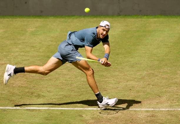 photo : Jan - Lennard STRUFF (GER) Tennis-Turnier Terra Wortmann Cup im Gerry Weber Sportpark (OWL-Arena) in Halle Westfalen Mi. 19.06.2024