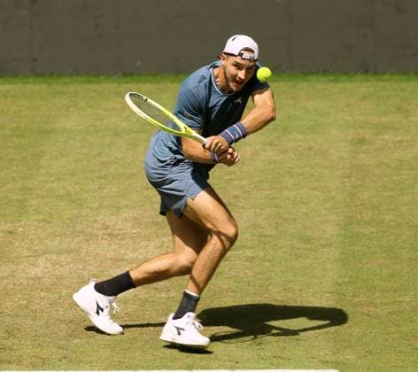 photo : Jan - Lennard STRUFF (GER) Tennis-Turnier Terra Wortmann Cup im Gerry Weber Sportpark (OWL-Arena) in Halle Westfalen Mi. 19.06.2024